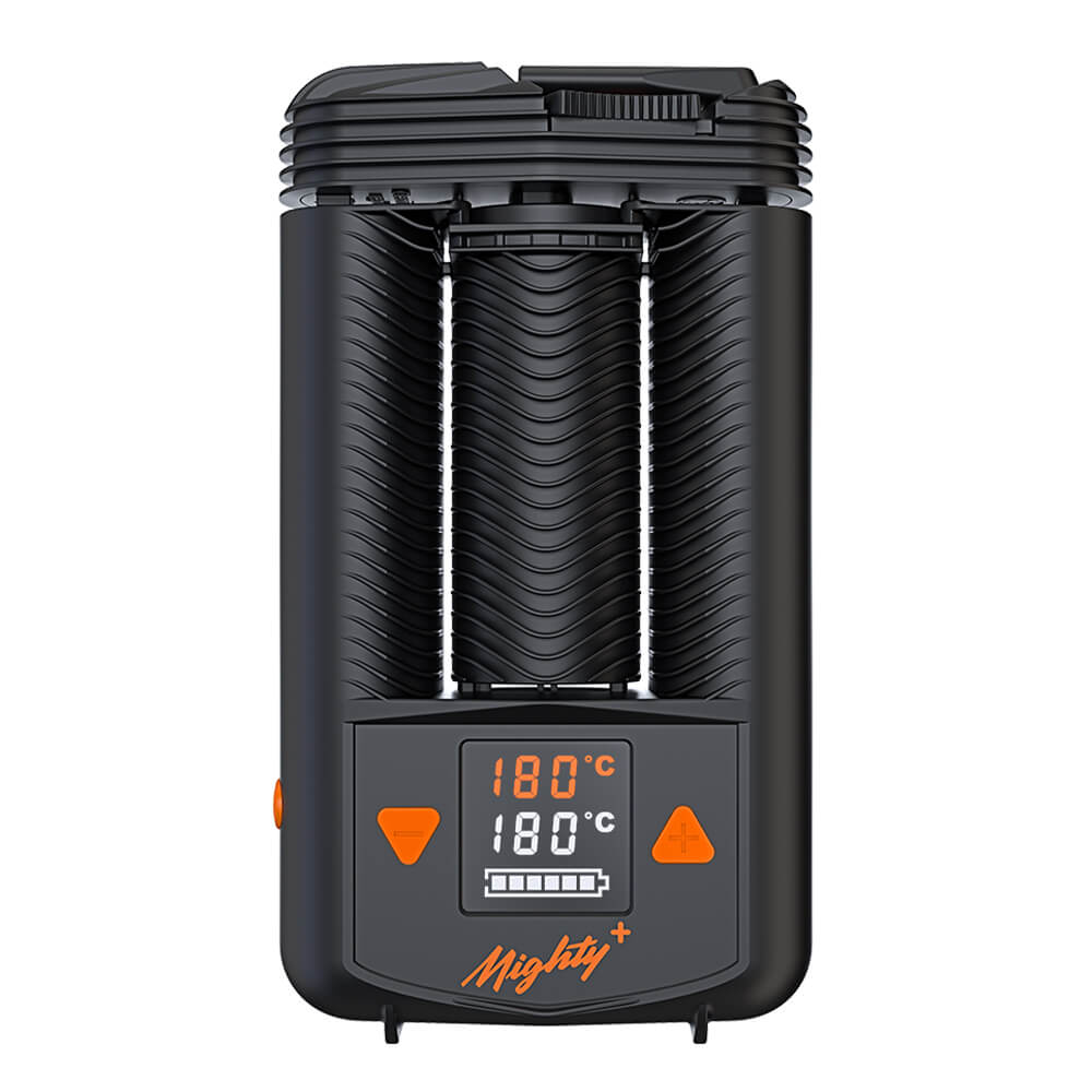 Storz and Bickel Mighty Plus Black Dry Herb Vaporizer